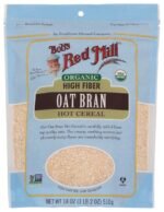 bobs red mill cereal oat bran organic pack