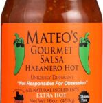 mateos gourmet habanero salsa extra hot