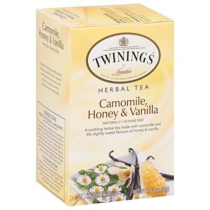 twinings camomile honey & vanilla tea 20 count