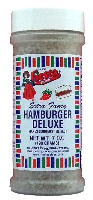 bolners fiesta hamburger deluxe seasoning
