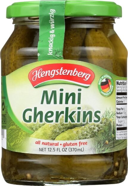 hengstenberg mini gherkins pickles