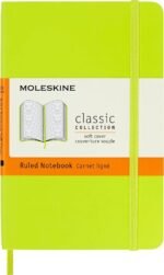 moleskine classic lemon green 192 pages notebook