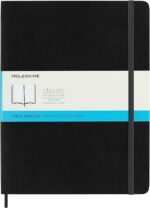 moleskine classic notebook botted black xl 192 pages