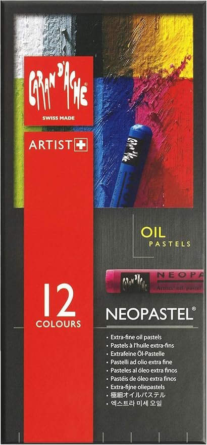 caran d ache neopastel artist oil pastels set of 12