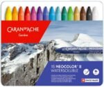 caran d ache classic neocolor ii watersoluble 15 colors pack