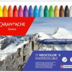 caran d ache classic neocolor ii watersoluble 15 colors pack