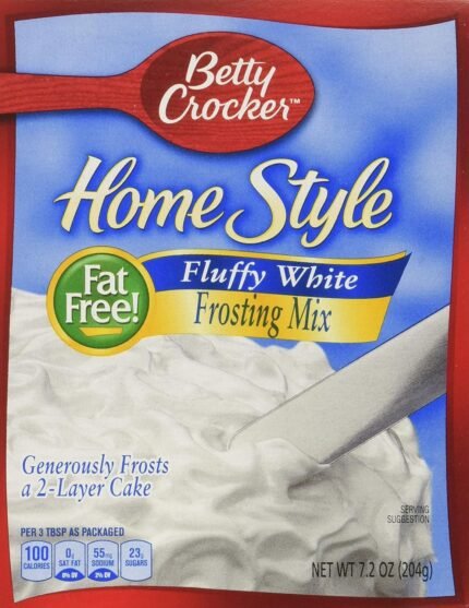 betty crocker homestyle fluffy white frosting mix