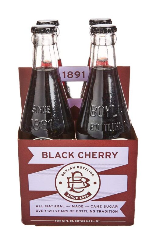boylan bottling co black cherry soda pack