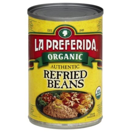 la preferida organic authentic refried beans