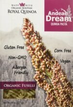andean dream organic quinoa fusilli