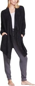 barefoot dreams cozy chic lite island wrap black l/xl