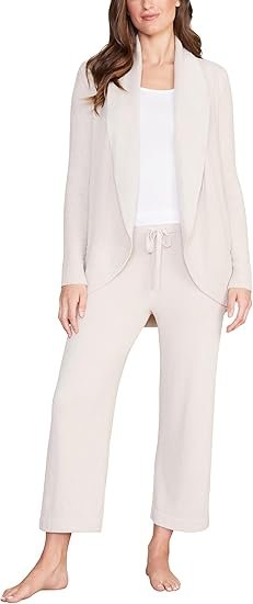 barefoot dreams womens cardigan stone xl