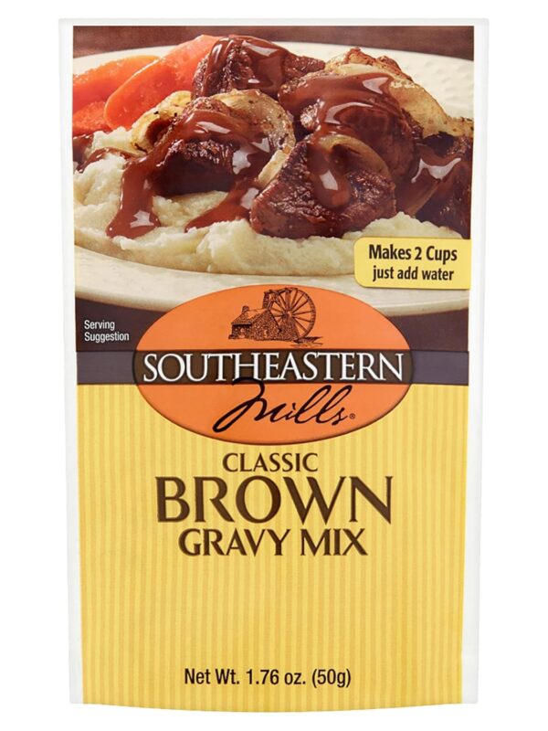 southeastern mills brown gravy mix pack