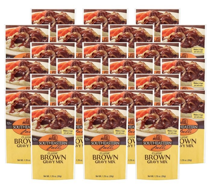 southeastern mills brown gravy mix pack