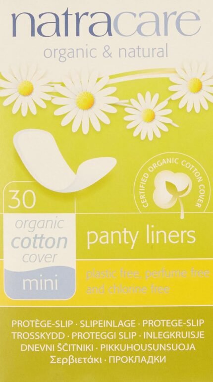 natracare mini panty liner oragnic & natural pack