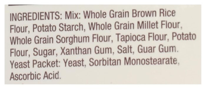 bob's red mill gluten free pizza crust mix pack