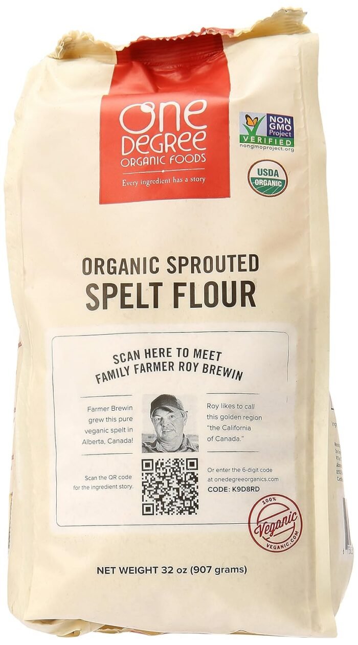 one degree organic sprouted spelt flour pack