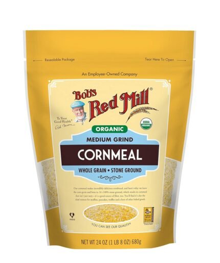 bob's red mill organic medium grind commeal