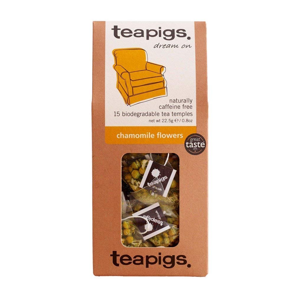 teapigs chamomile flowers 15 tea bags