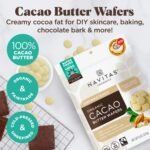 navitas organics cacao butter wafers pack