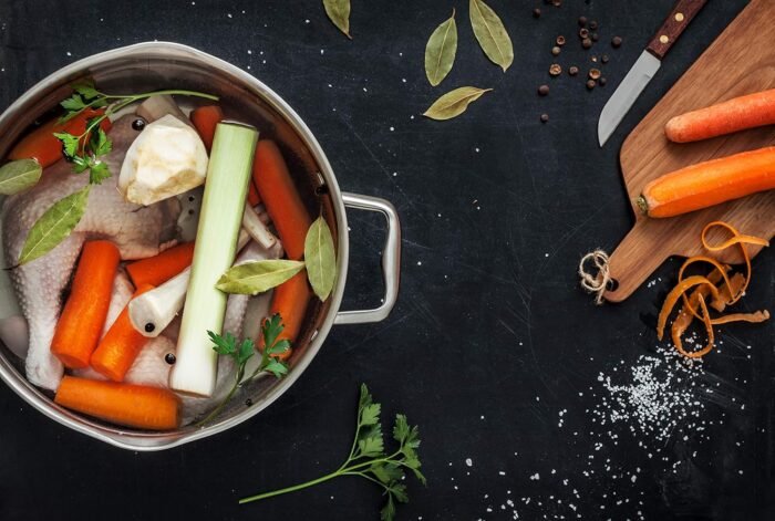 chicken bone broth by zoup