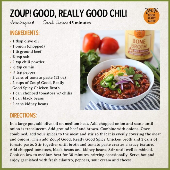 chicken bone broth by zoup