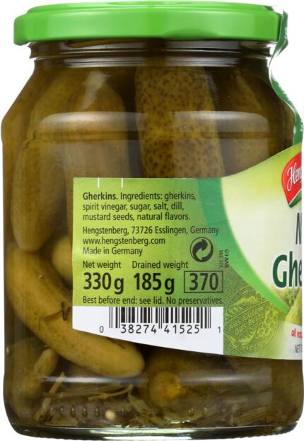 hengstenberg pickle gherkins mini