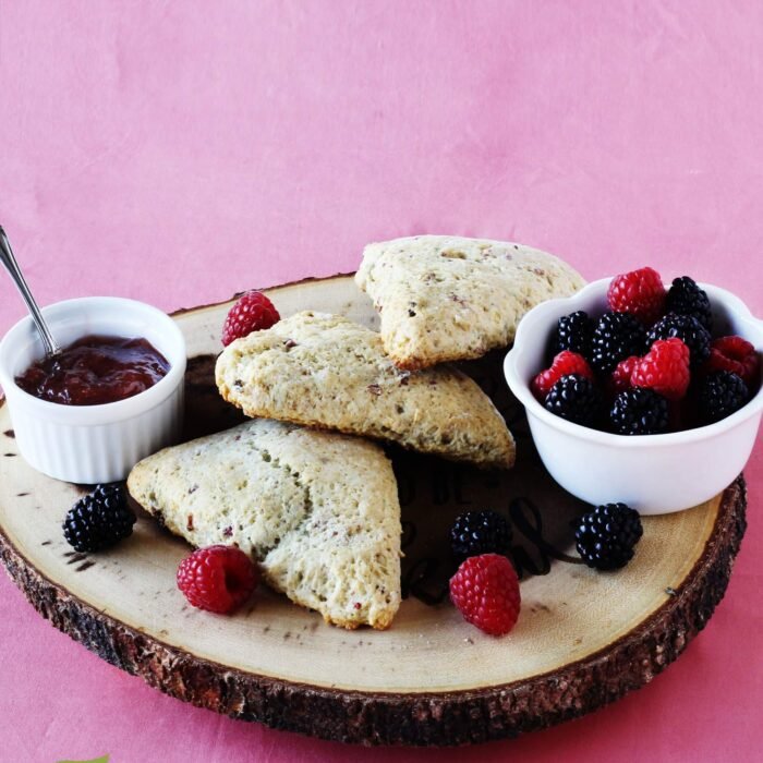 raspberry scone mix by sticky fingers bakeries