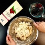raspberry scone mix by sticky fingers bakeries