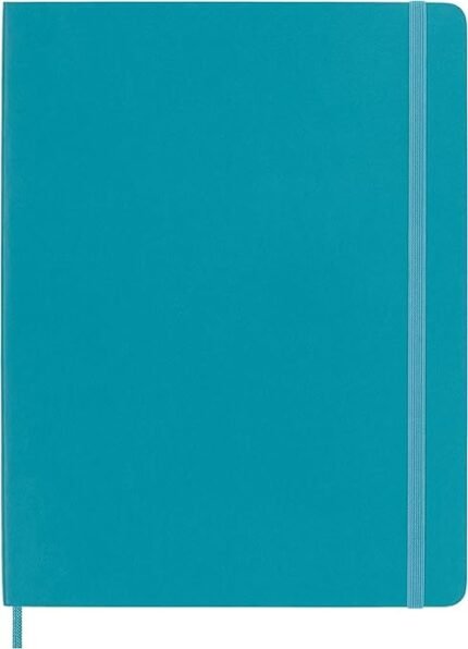 moleskine classic notebook reef blue xl 192 page