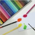 caran d ache supracolor aquarelle metal box set of 40