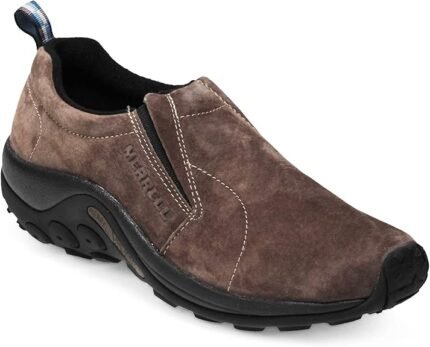 merrell mens jungle leather slip on shoe size 9.5