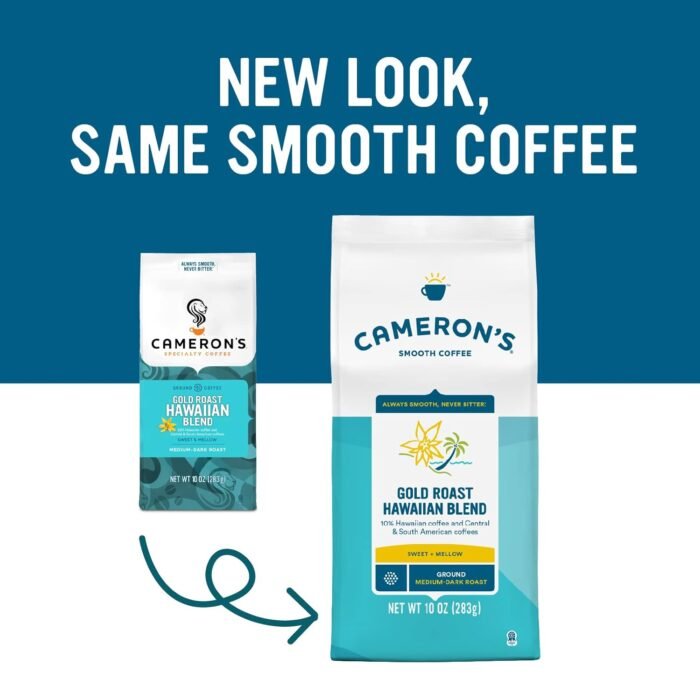 camerons gold roast hawaiian blend pack