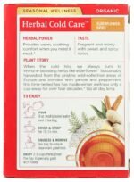 traditional medicinals elderflower spice tea pack
