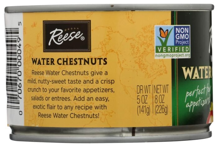 reese whole water chestnuts