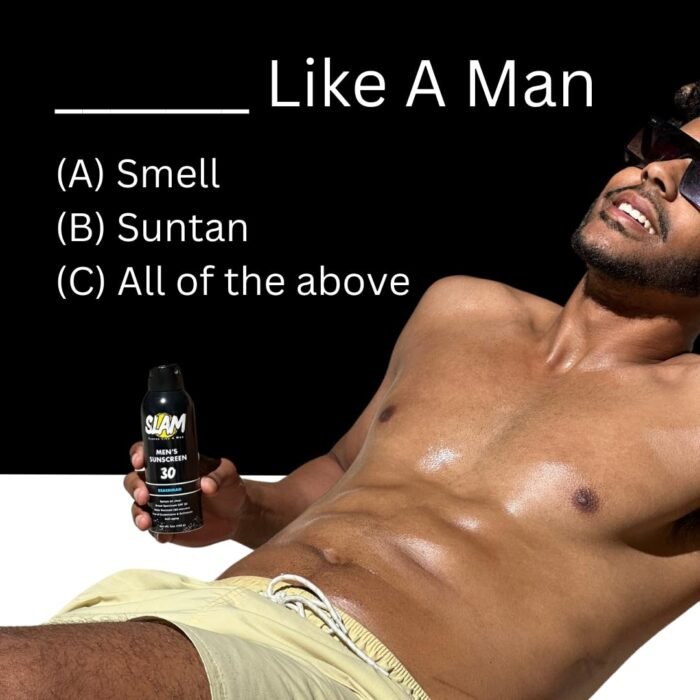 slam mens beachman scent sunscreen spray