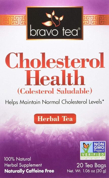 bravo tea cholesterol health herbal tea