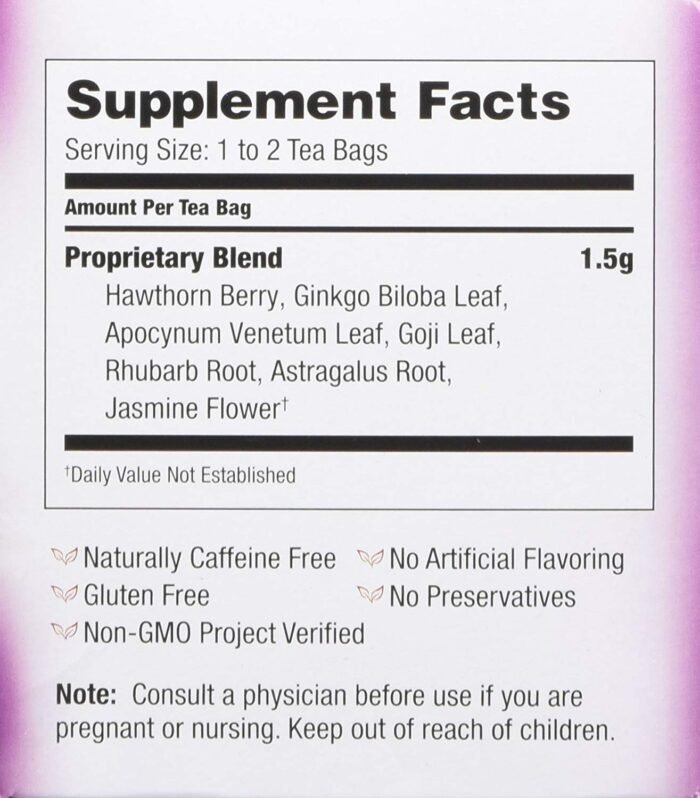 bravo tea cholesterol health herbal tea