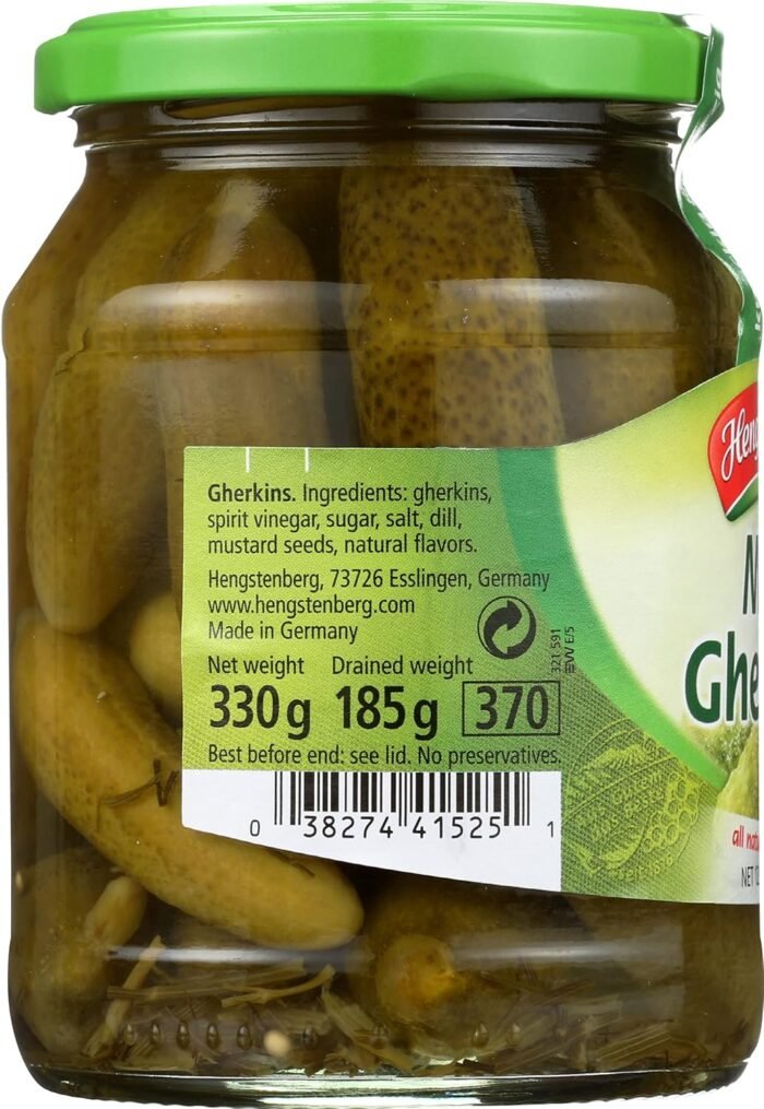 hengstenberg mini gherkins pickles