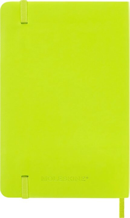 moleskine classic lemon green 192 pages notebook