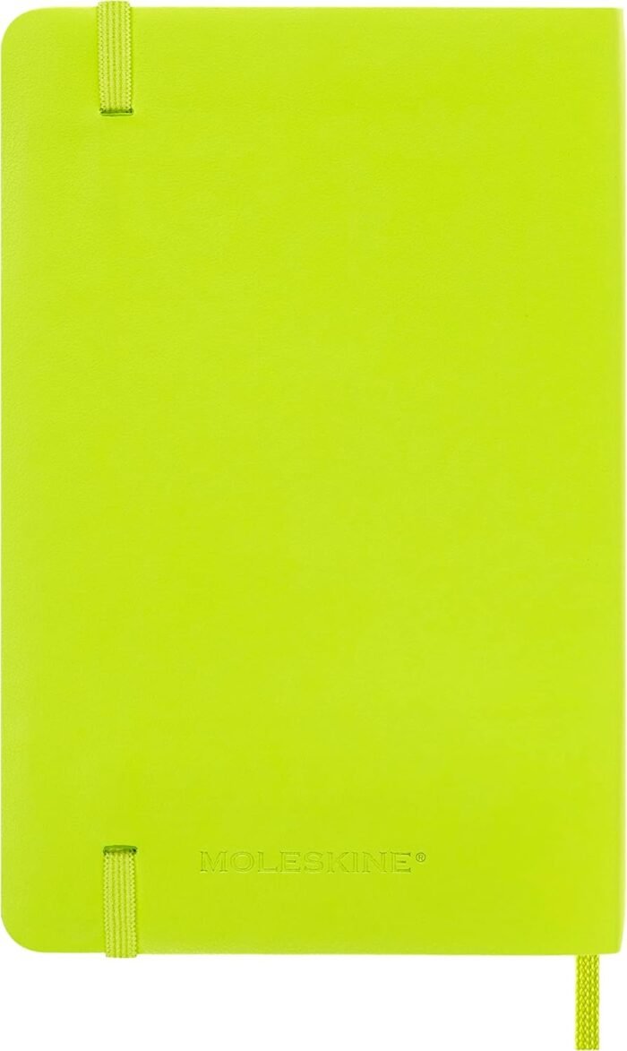 moleskine classic lemon green 192 pages notebook