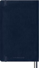 moleskine classic expanded notebook blue l 400 pages