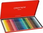 caran d ache supracolor aquarelle metal box set of 40