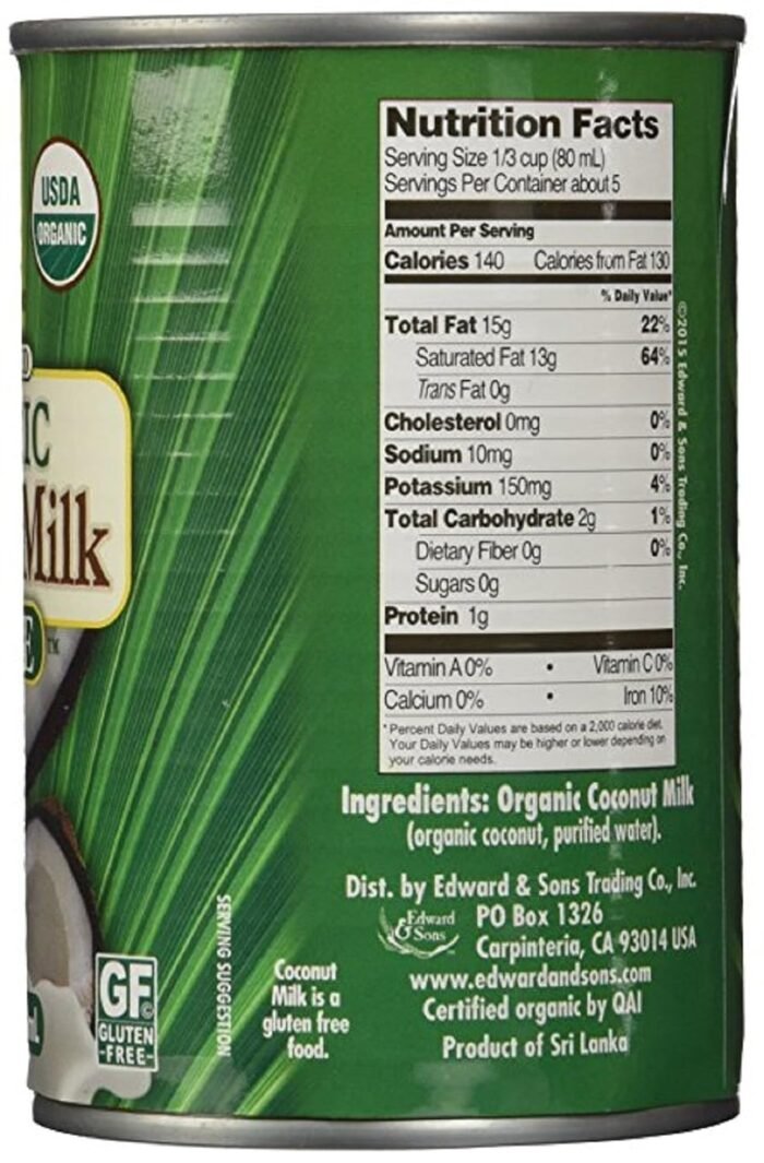 native forest organic coconut milk unsweetened