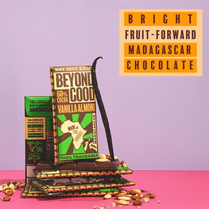 beyond good vanilla almond dark chocolate
