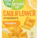 from the ground up cauliflower crackers cheddar pack