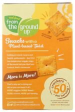 from the ground up cauliflower crackers cheddar pack