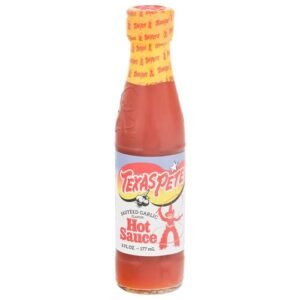 taxas pete garlic hot sauce