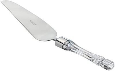 waterford crystal lismore offset pie server
