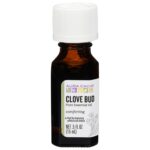 aura cacia 100% pure clove bud essential oil